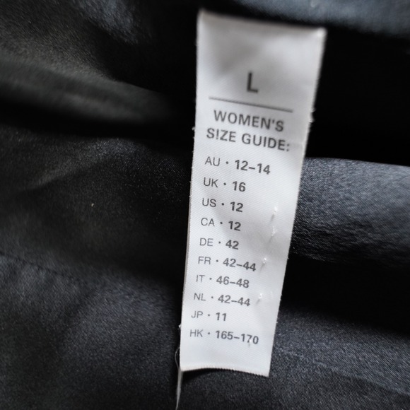 Lilysilk Double Breasted Blazer Womens L Black Jacket Classic Old Money Office - Picture 13 of 16